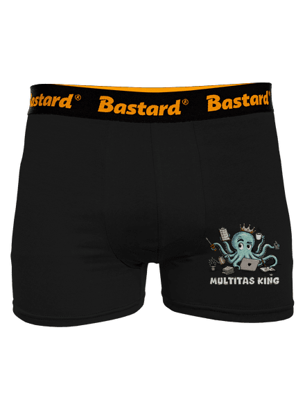 Multitas king boxerky Black
