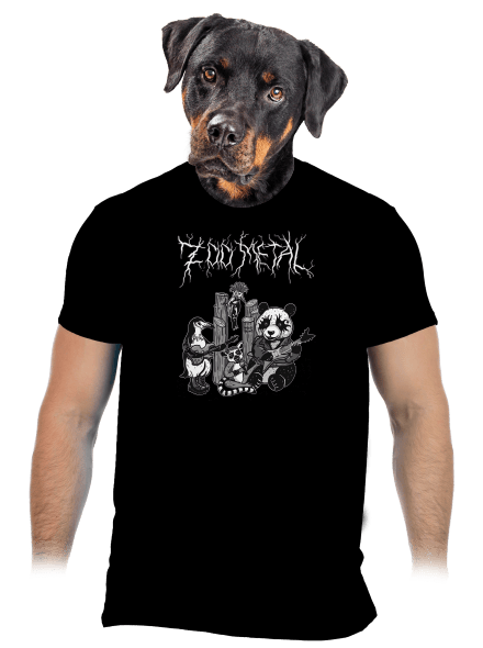 ZOO metal pánske tričko Black