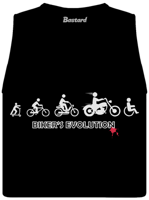 Biker’s Evolution dámske tielko voľné Black