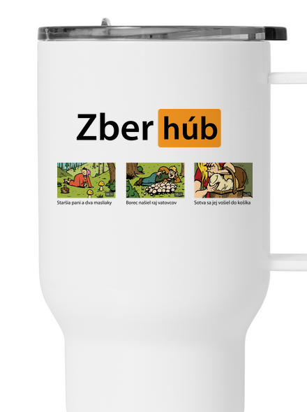Zber húb termohrnček White