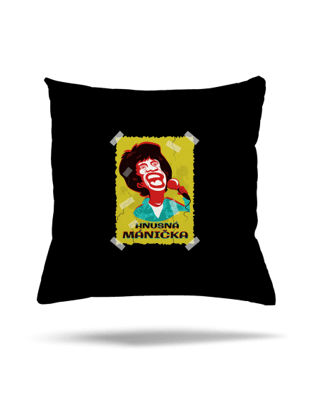 Mánička vankúš Black