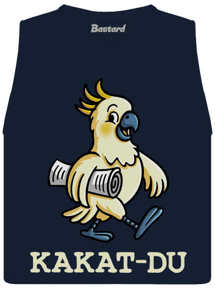 Kakat-du dámske tielko voľné Navy