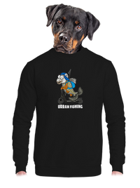 unisex mikina bez kapucne