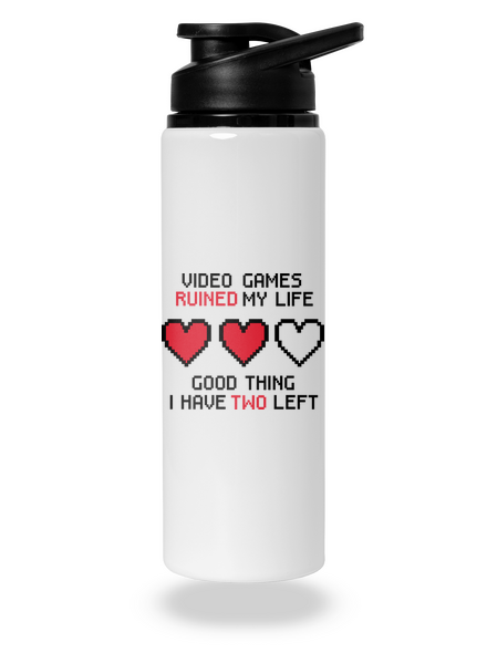 Video games flaša na vodu White
