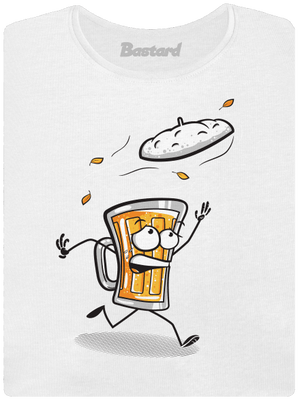 Čiapka dámske tričko s lemom White