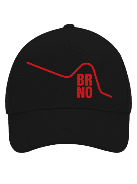 Brno šiltovka baseballka Black