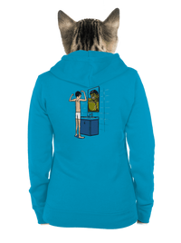 dámska mikina na zips