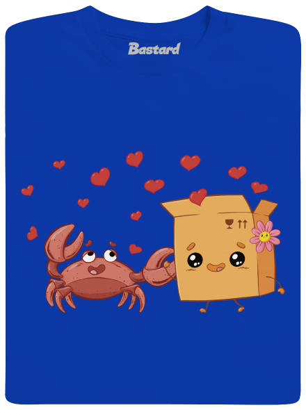 Krab a krabica detské tričko Royal Blue