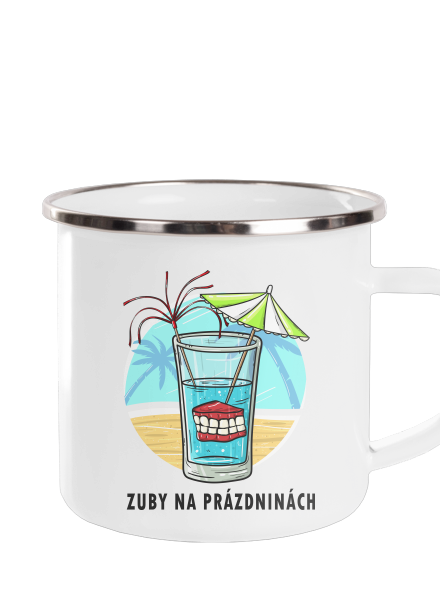 Zuby na prázdninách plecháčik White