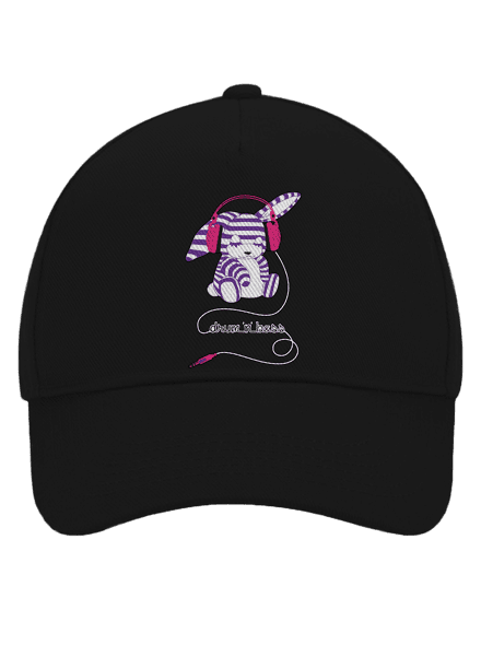 DNB šiltovka baseballka Black