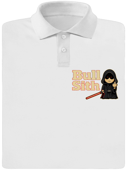 Bull sith pánska polokošeľa White