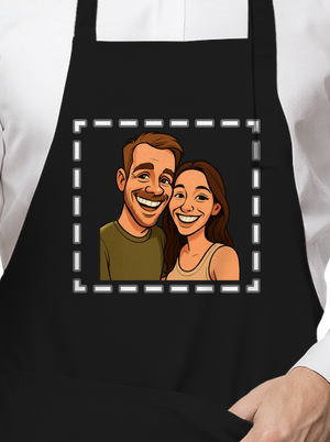 Karikatúra z vlastnej fotky zástera Black