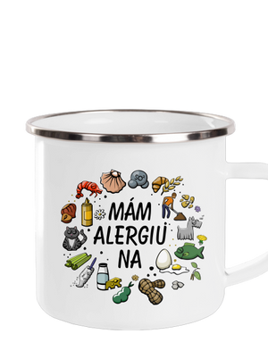 Mám alergiu na... + fix plecháčik White