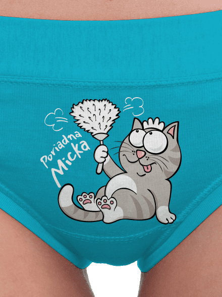 Macko a Micka dámske nohavičky Turquoise