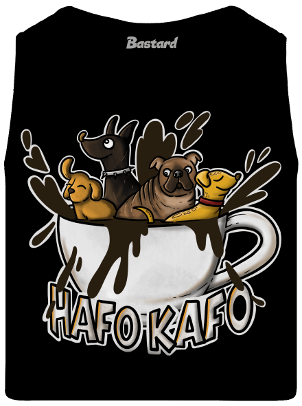 Hafo kafo pánske tielko Black