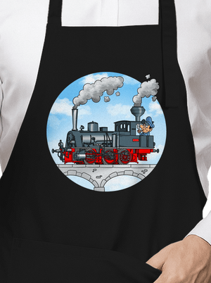 Dym z komína zástera Black