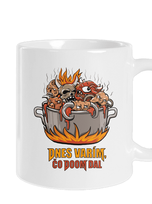 Čo Doom dal klasický hrnček White