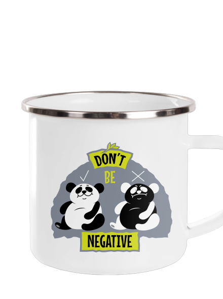 Don't be negative plecháčik White