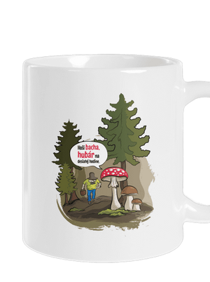 Bacha hubár klasický hrnček White