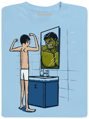 Hulk detské tričko Sky Blue