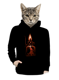 dámska mikina klokanka