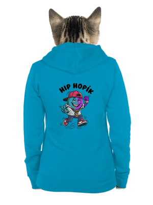 dámska mikina na zips