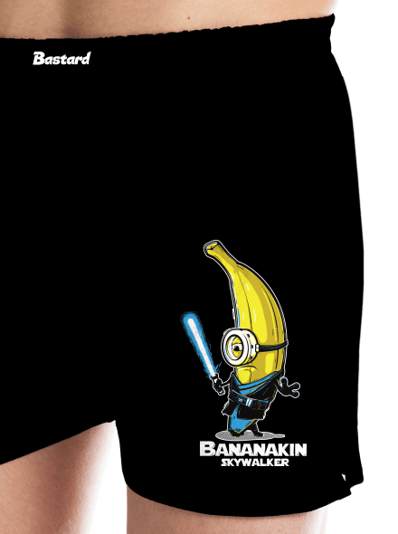 Bananakin Skywalker pánske trenky Black