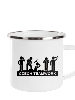 Czech Teamwork plecháčik White