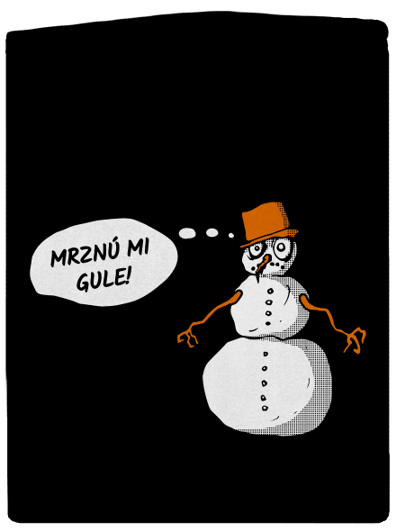 Mrznú mi gule dámska mikina na zips Black