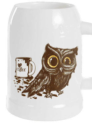 Sova na kofeínu polliter White