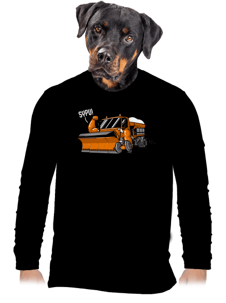 Sypu pánske dlhý rukáv Black