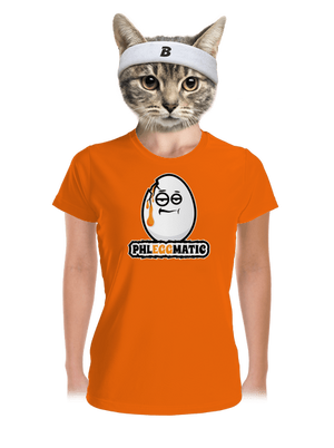 Phleggmatic dámske športové tričko Neon Orange