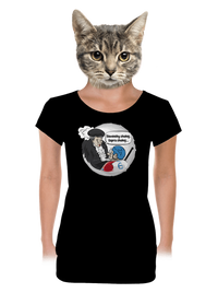 dámske tričko s lemom