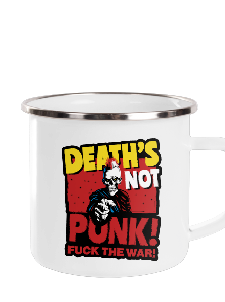 Death's not punk plecháčik White