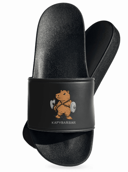 Kapybarbar šľapky Black