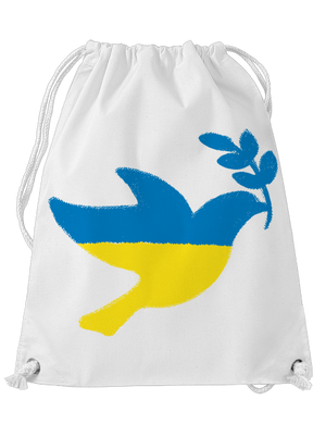 Ukrajina - Holubica obrys vak White