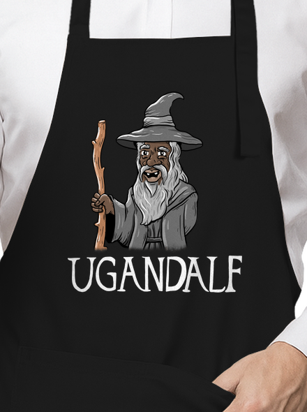 Ugandalf zástera Black