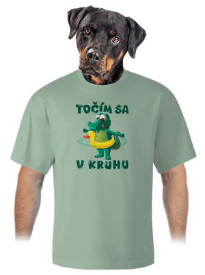 unisex tričko oversized