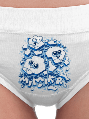 Ľadové mimikry dámske nohavičky White