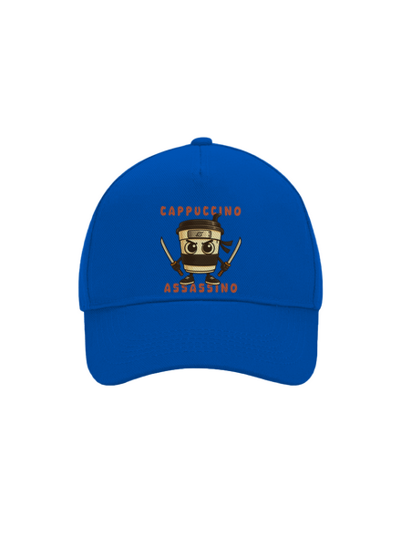 Cappuccino Assasino – Italian Brainrot šiltovka baseballka Bright Royal