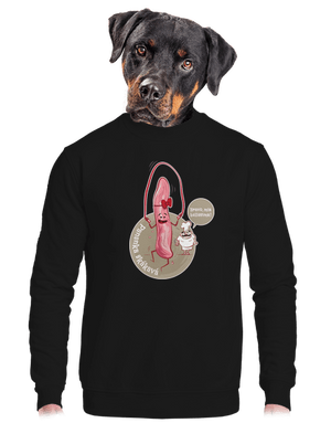 unisex mikina bez kapucne