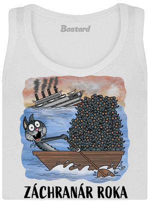 Záchranár roka dámske tielko klasické White