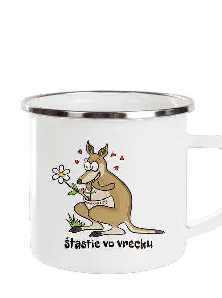 Šťastie vo vrecku plecháčik White