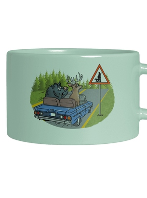 Poľovník hrnček makronka Mint Macaron