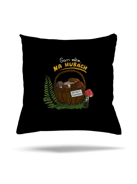 Na hubách vankúš Black