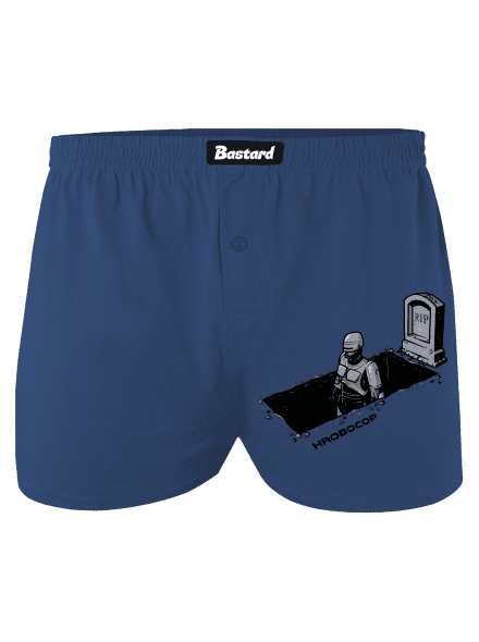 Hrobocop pánske trenky Blue