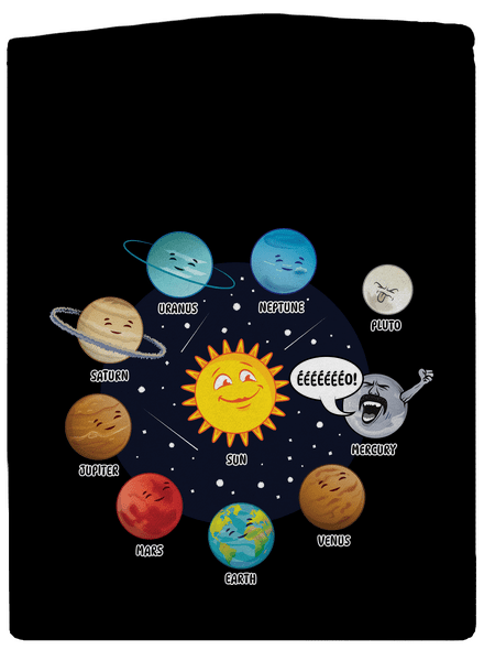 Mercury pánska mikina na zips Black