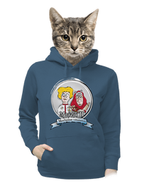 dámska mikina klokanka