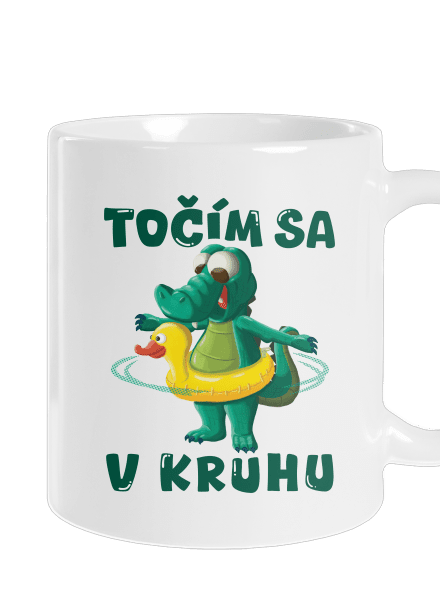 Točím sa v kruhu klasický hrnček White