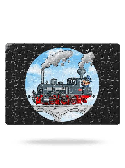 Dym z komína puzzle White